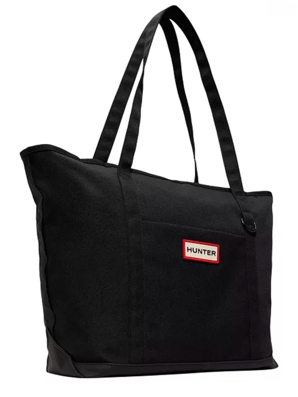 Hunter Black Canvas Campus Tote gym book laptop overnight carryon Bag NWT